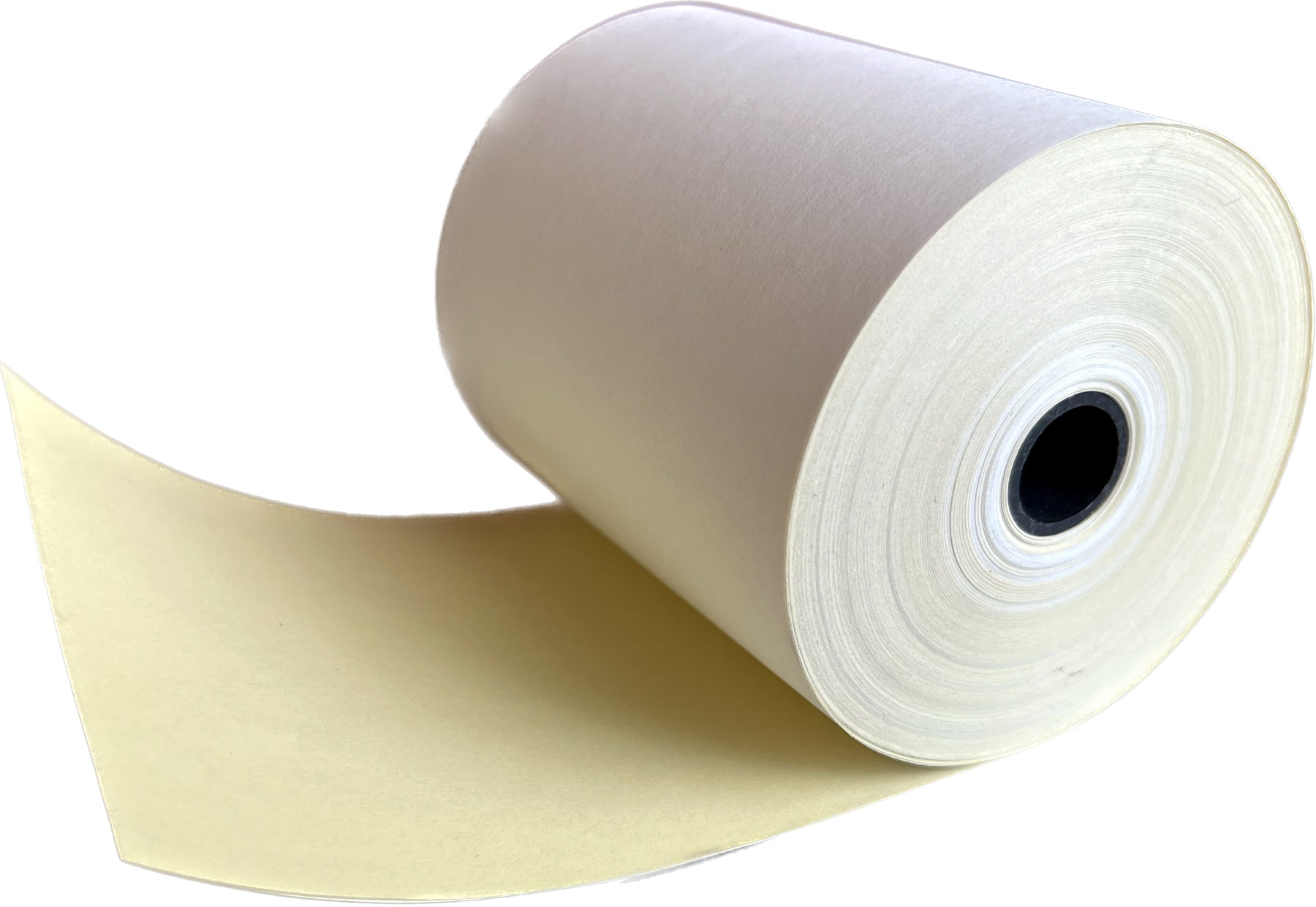 Neutral Kassarolle 2-lagig, selbstdurchschreibend – 57 mm × 16,8 m, Kern 12 mm – 5 Stk.