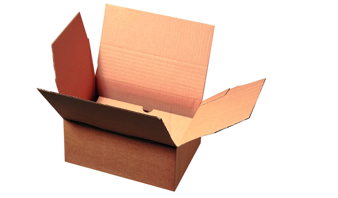 Neutral Versandkarton Multibox – 423 × 300 × 140–230 mm, Schnellfaltboden