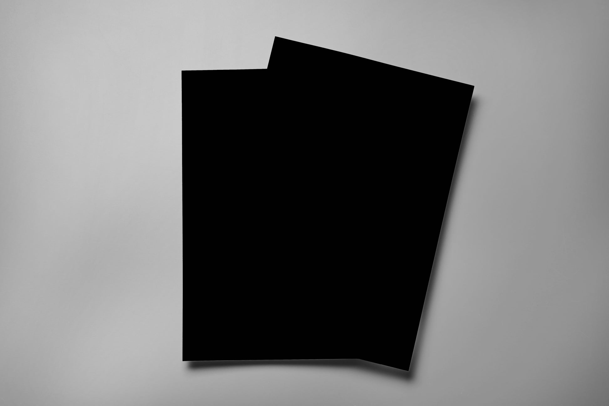 Neutral Einlagen/Nachfüllblätter für Fotoalben und Zeigebücher, 30 × 23 cm, 25 Stk., schwarz