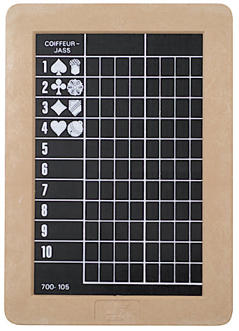 Neutral Minikreidetafel/Schilder – 165 × 235 mm hoch – Schiefer, Kunststoffrahmen – für Kreide