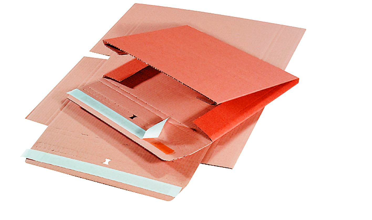 Neutral Opti-Star Karton-Versandtasche – A3, 10 mm, selbstklebend, Karton, braun