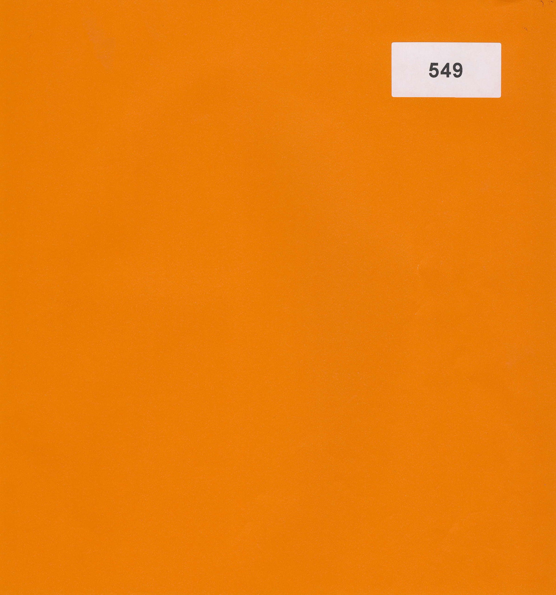 Neutral Einfasspapier – 50 cm × 3 m, orange, 65 g/m²