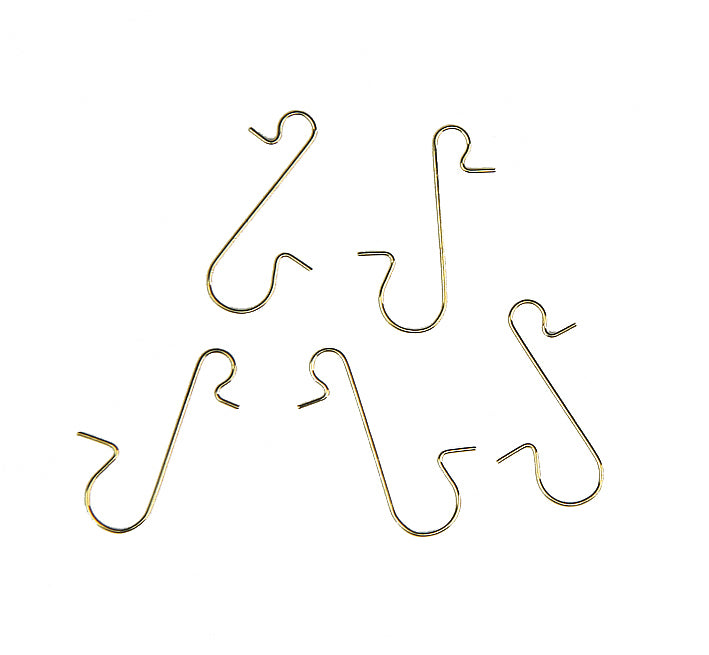 Neutral Schnellaufhänger – 50-teilig – Metall, Gold