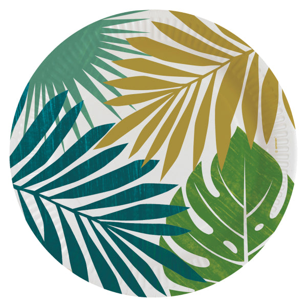 Neutral Teller Key West, Papier/Karton, Rund – Ø 22,5 cm – 8 Stk.