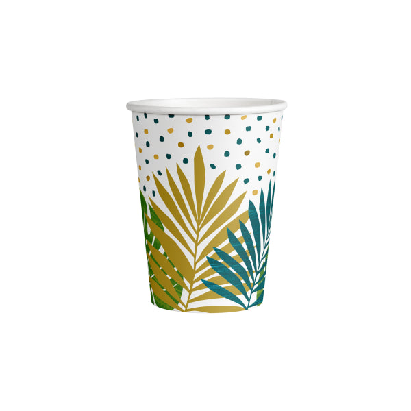 Neutral Becher Key West, Papier/Karton – 2,5 dl – 8 Stk.