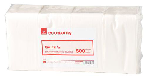 Neutral Servietten weiss – 13,8 × 17,2 cm – 500 Stück