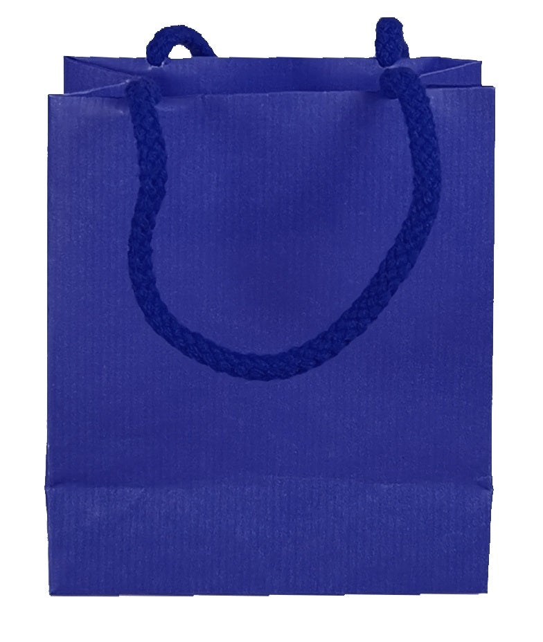 Neutral Geschenktasche Splendor S B12 Blau – 139 × 66 × 182 mm – mit Kordeln