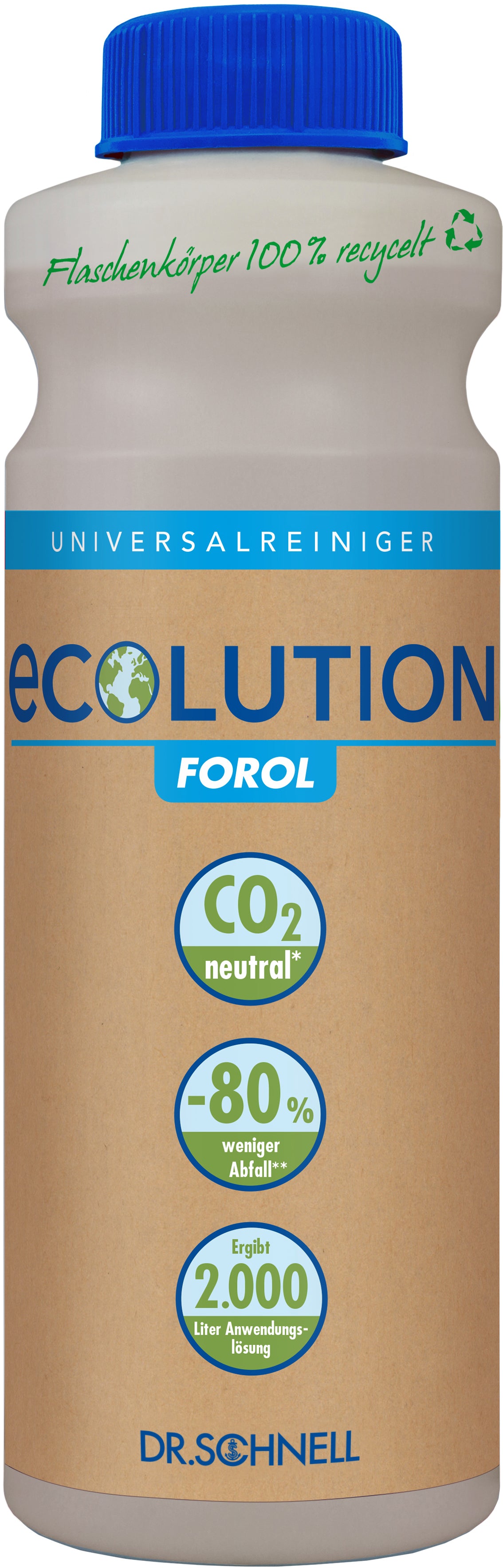 Neutral Ecolution DRS31212 Allzweckreiniger für wasserbeständige Flächen und Böden – Konzentrat