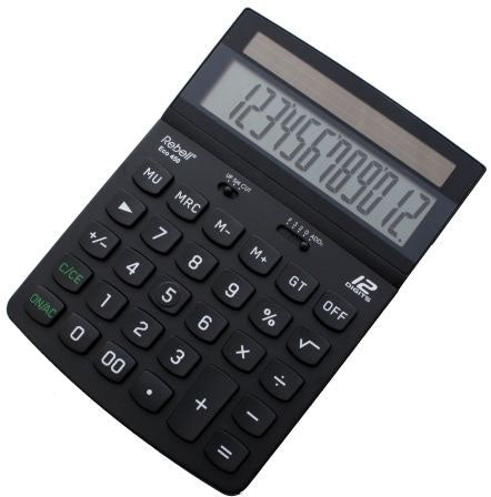 Neutral Rebell Eco 450 Tischrechner – 12-stellig – Solar