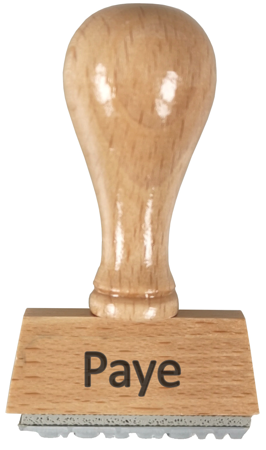 Neutral GS118723 – Motivstempel, Holz, Motiv Timbre Paye, Abdruck 28 × 32 mm