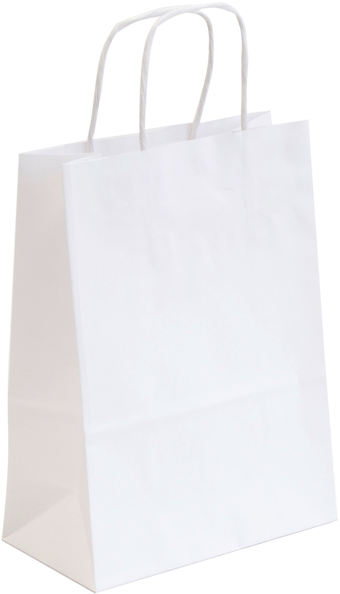 Neutral Geschenktasche Allegra, Kraftpapier, Weiss – 194 × 288 × 82 mm – 110 g/m²