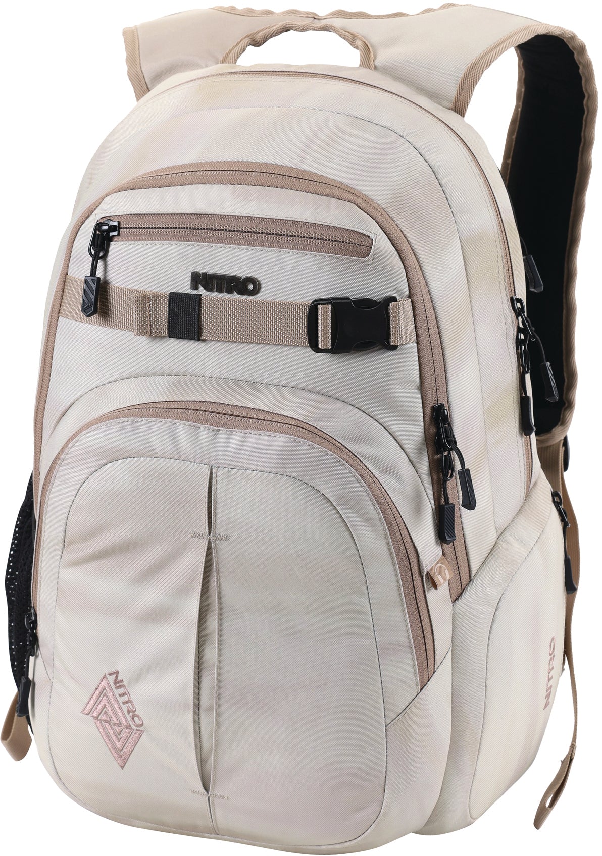 Nitro Notebook-Rucksack Chase 78014-124 – für 17", 35 l, ergonomisch – Dune, 370 × 510 × 230 mm