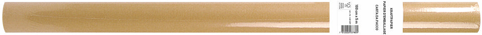 Buroline Kraftpapier – 70 g/m² – 100 cm × 5 m – Braun – 1 Stück