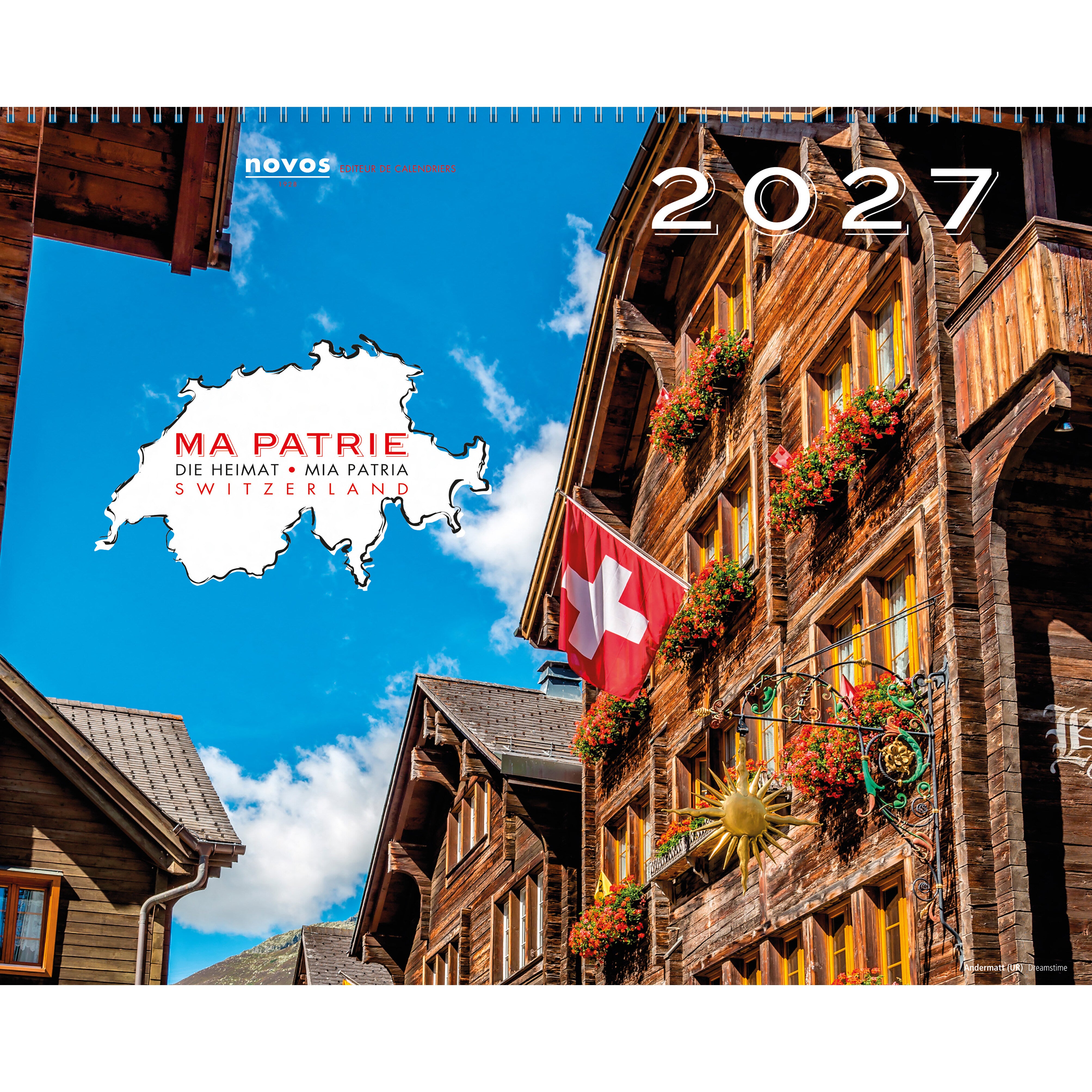 Novos Die Heimat – Pult-Bildsteller 2027 – 19,2 × 22,5 cm