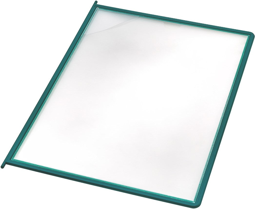 Novus Sichttafel – A4 – mit Drehzapfen, Kunststoffrahmen – für Novus Sichttafelhalter View Master Fix – Pack à