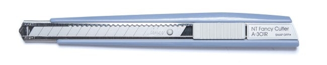 NT Cutter A-301RP – Abbrechmesser 9 mm, Auto-Lock, Kunststoff, Pink, inkl. 1 Klinge