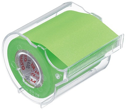 NT Haftnotizen auf Rolle – 10 m × 50 mm – limonengrün, vollflächig klebend