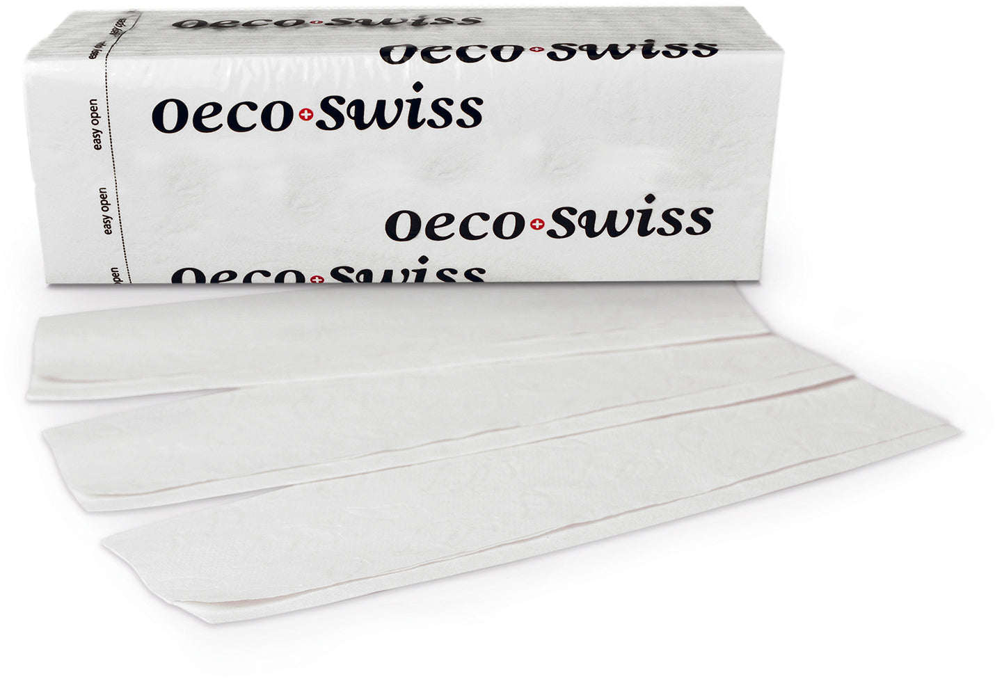 Oeco swiss Falthandtücher Z-Falz – 230 × 245 mm – Karton 20 × 154 Blatt