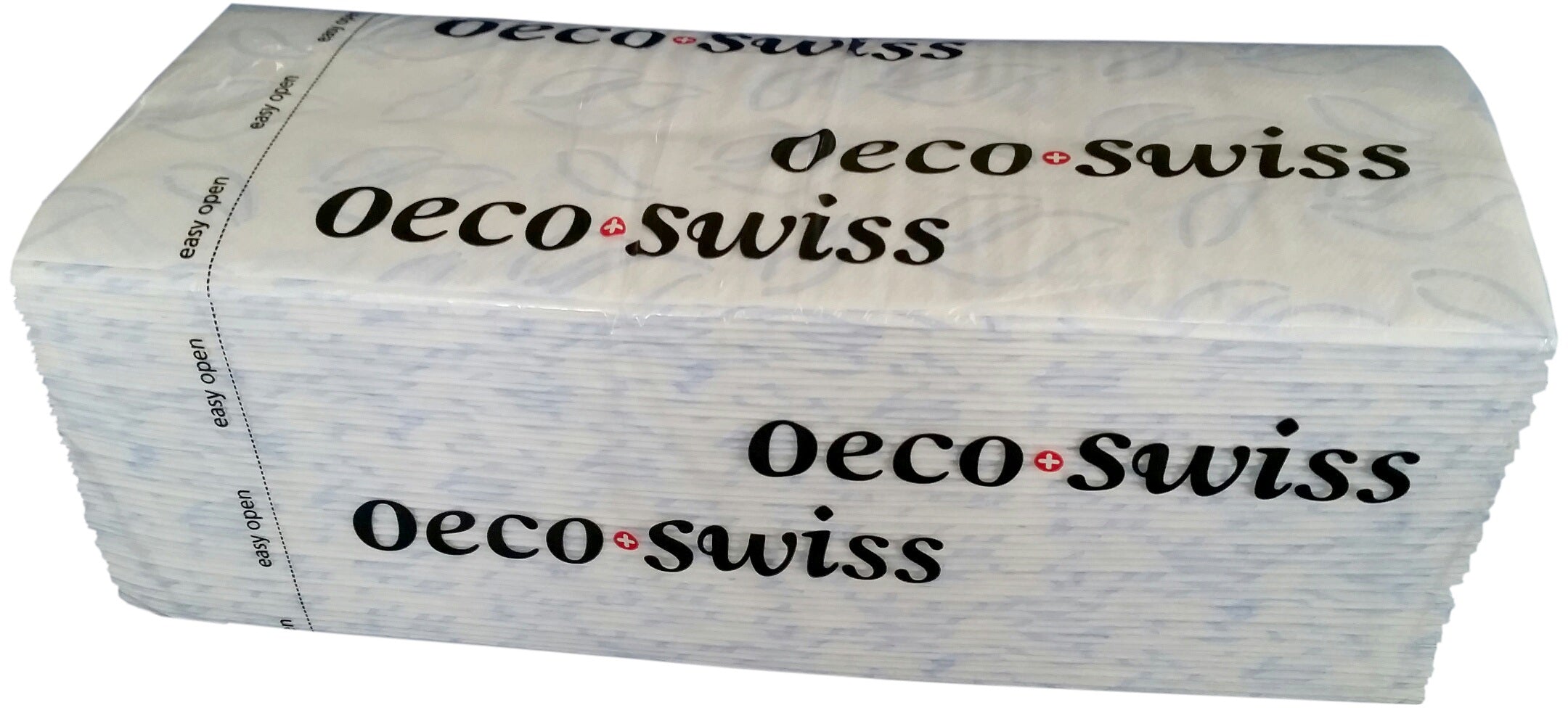 Oeco swiss Cartaseta – Falthandtücher C-Falz – 2-lagig, Zellstoff – 405 × 595 mm – für handelsübliche Handtuchspender – F