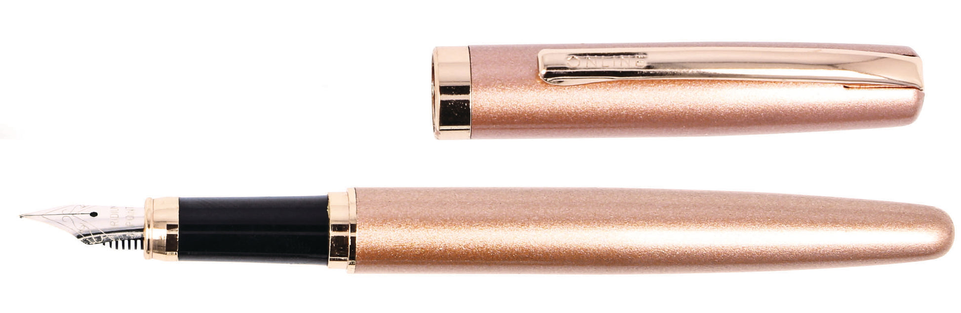Online Eleganza Rose Style – Füllfederhalter – M – Metall – Geschenkbox