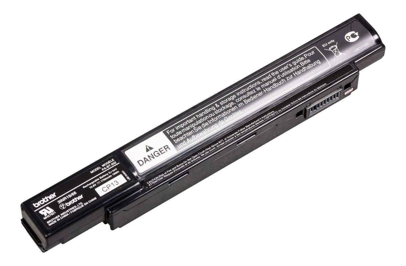 Brother Akku 1750 mAh 10,8 V – für PJ-722/PJ-723/PJ-762 und andere