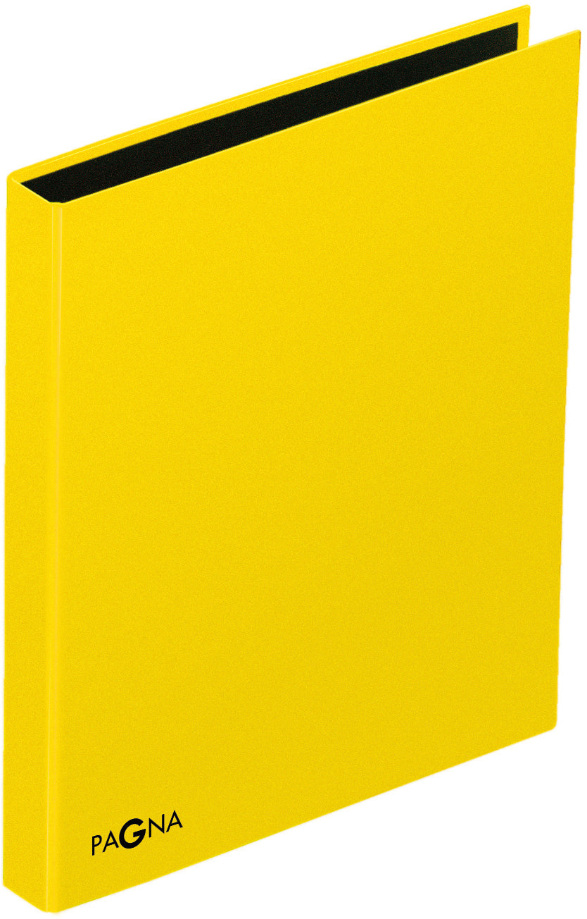 Pagna Basic Ringbuch – 4-Ring – für A4 – Rückenbreite 3,5 cm – Gelb