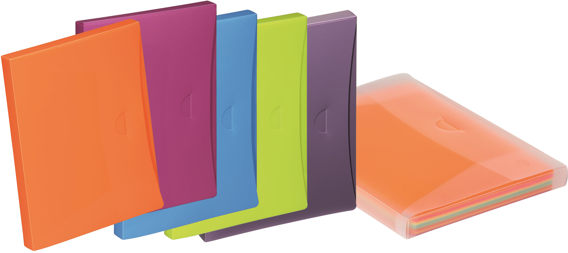 Pagna Heftbox A4 – Polypropylen (PP), Mehrfarbig, Füllhöhe 30 mm