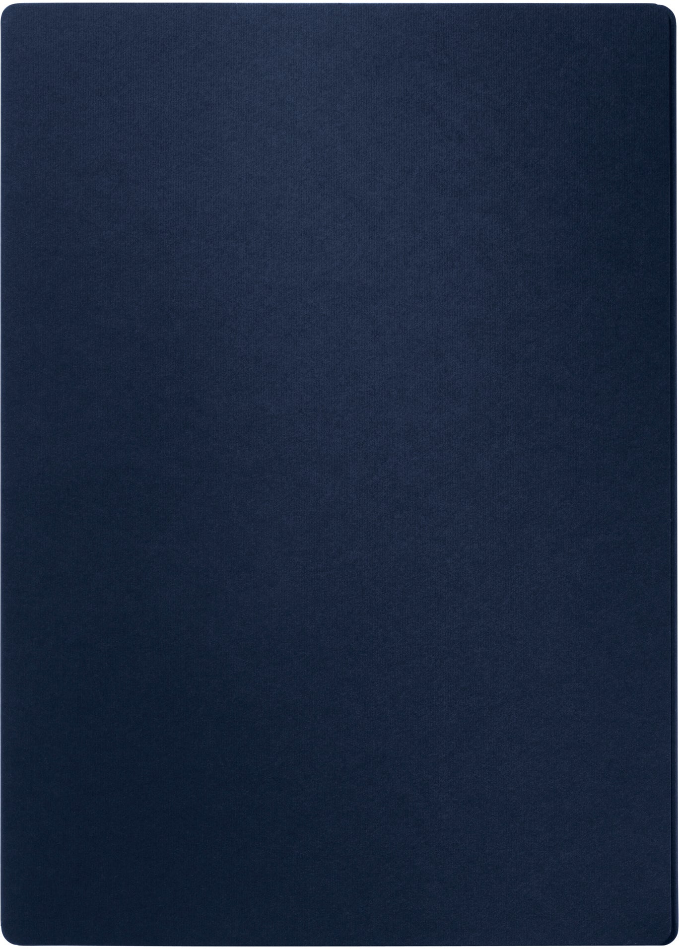 Pagna Bewerbungsmappe Straight, für A4, 3-teilig, 2 Klemmschienen, 2 Dreiecktaschen – Karton – blau
