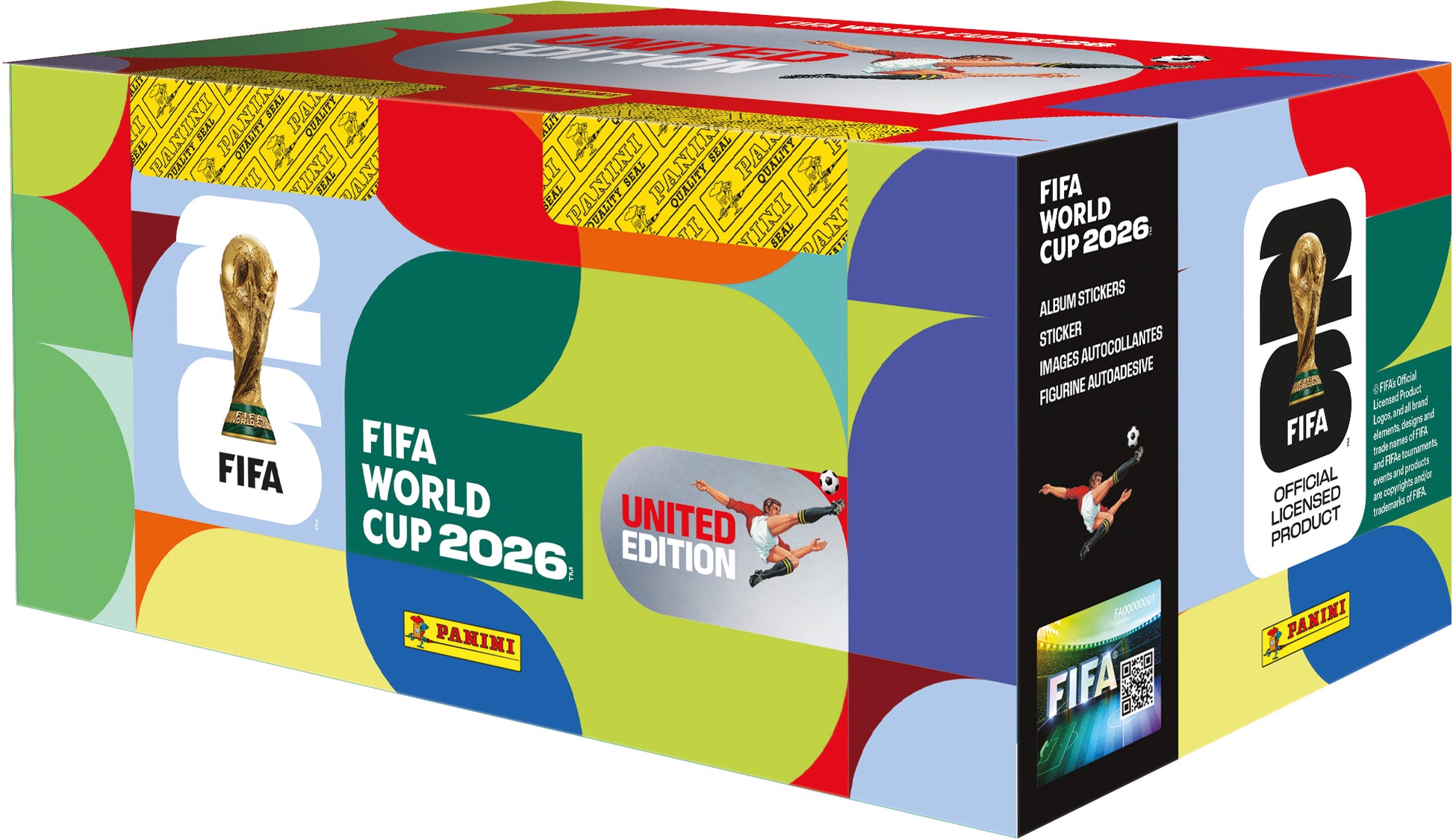 Panini FIFA WM 2026 Sticker – 700 Sticker, 100 Tüten