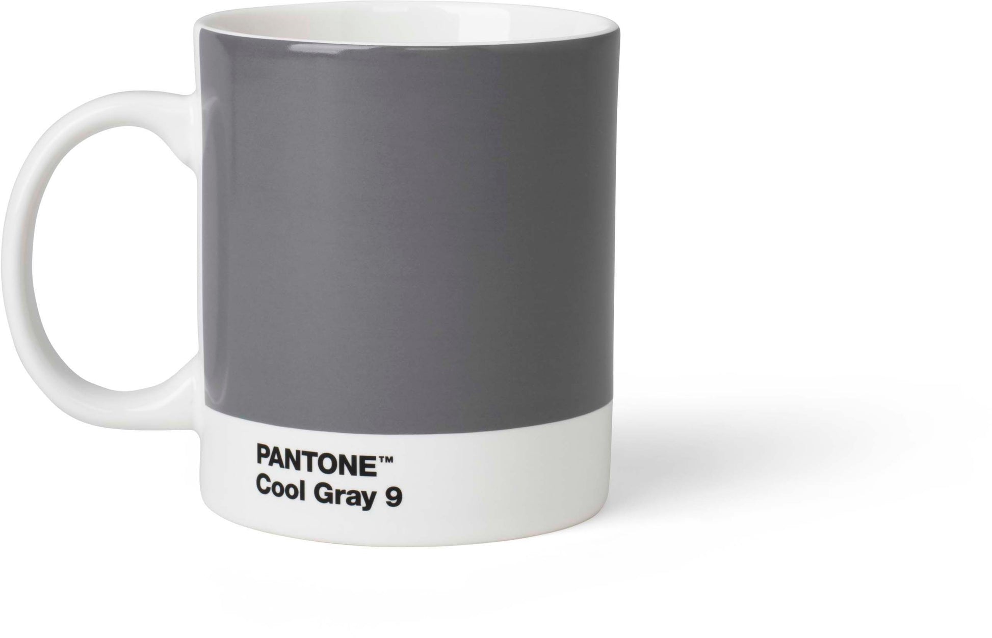 Pantone Tasse 101030009 – 375 ml, 9,0 × 12,0 × 10,5 cm, Porzellan, Grau