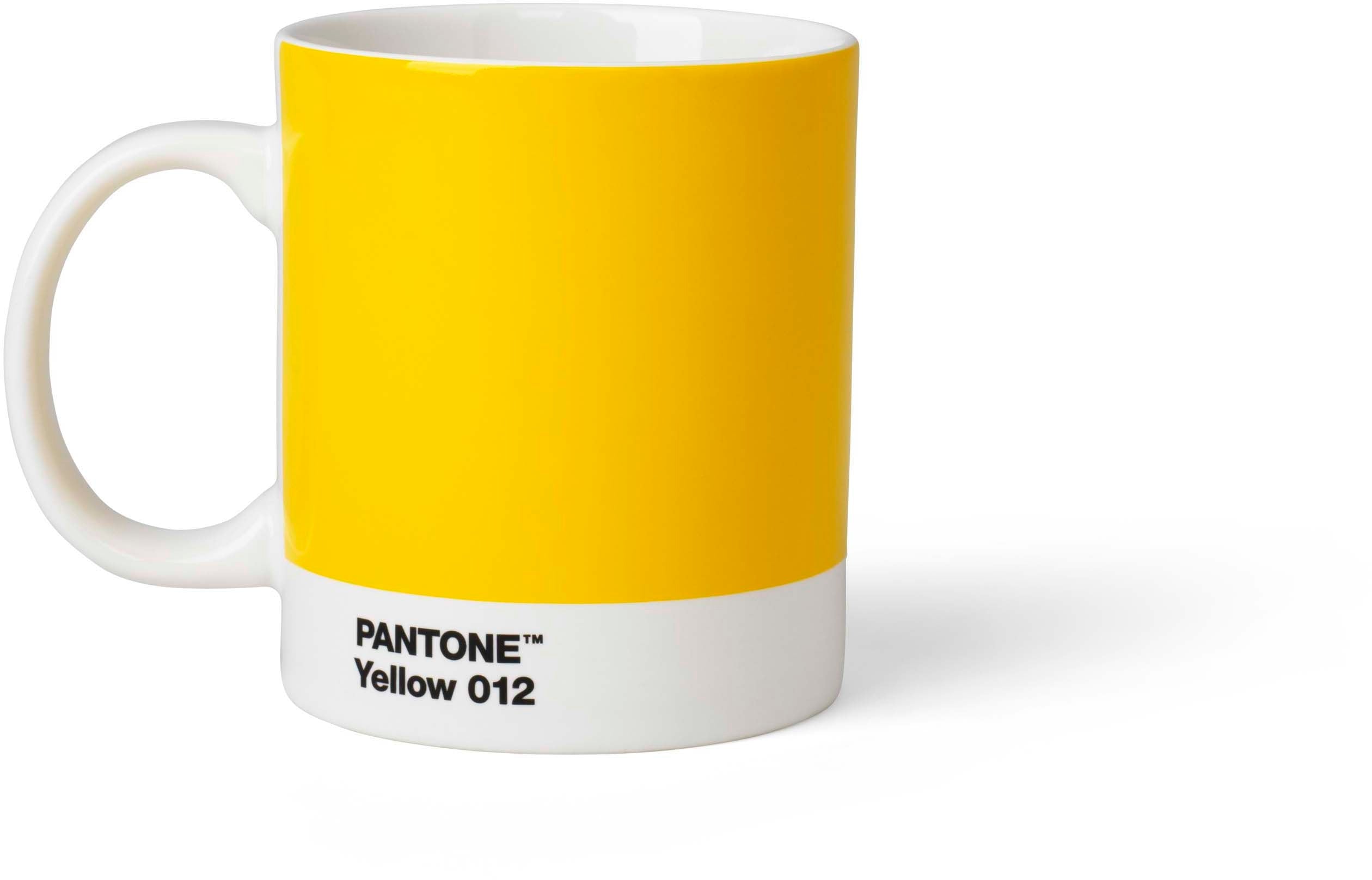 Pantone Tasse – 375 ml, 9,0 × 12,0 × 11,0 cm, Porzellan, Gelb