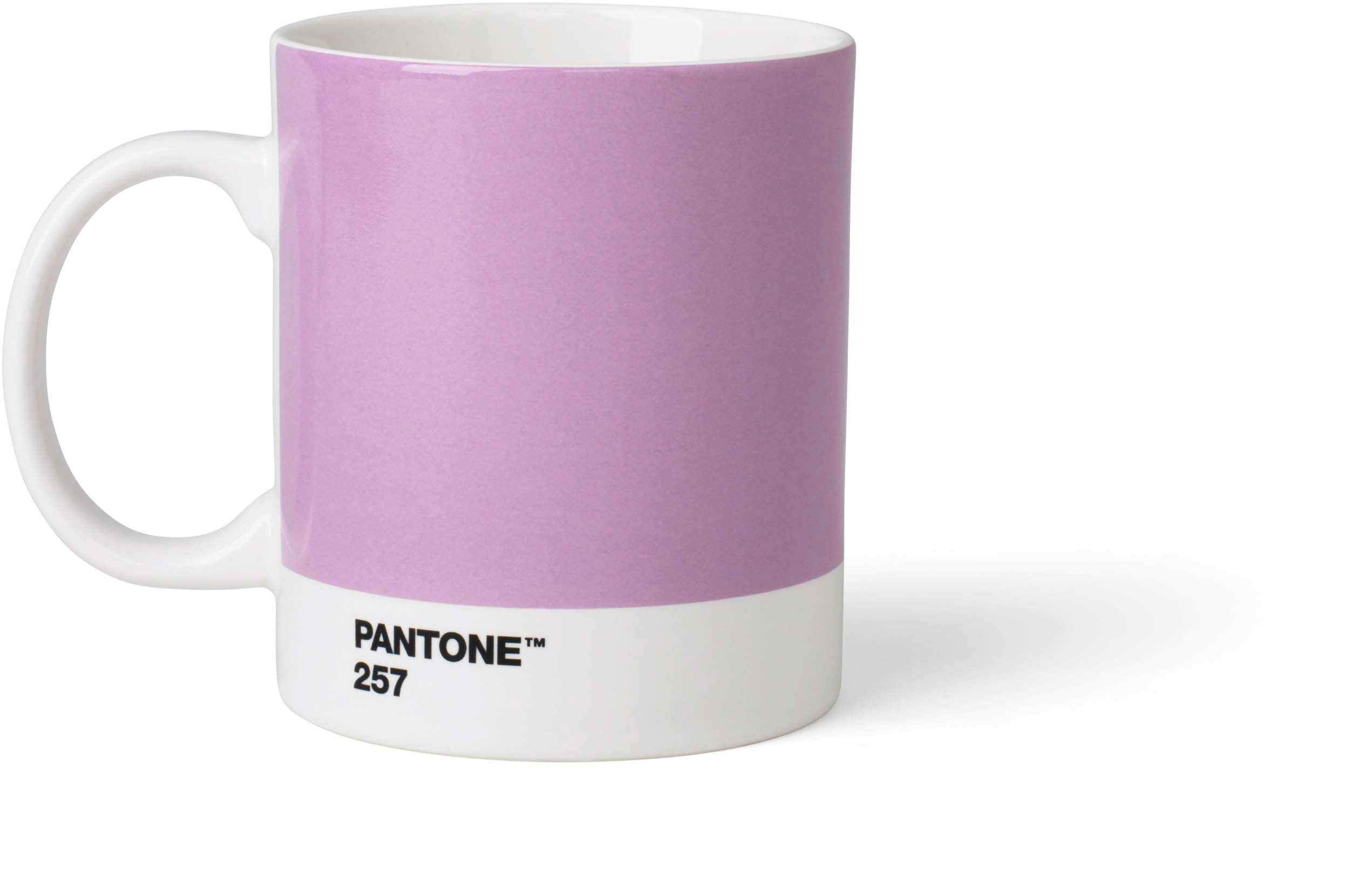 Pantone Tasse 101030257 – 375 ml, 9,0 × 12,0 × 11,0 cm, Porzellan, Hellviolett