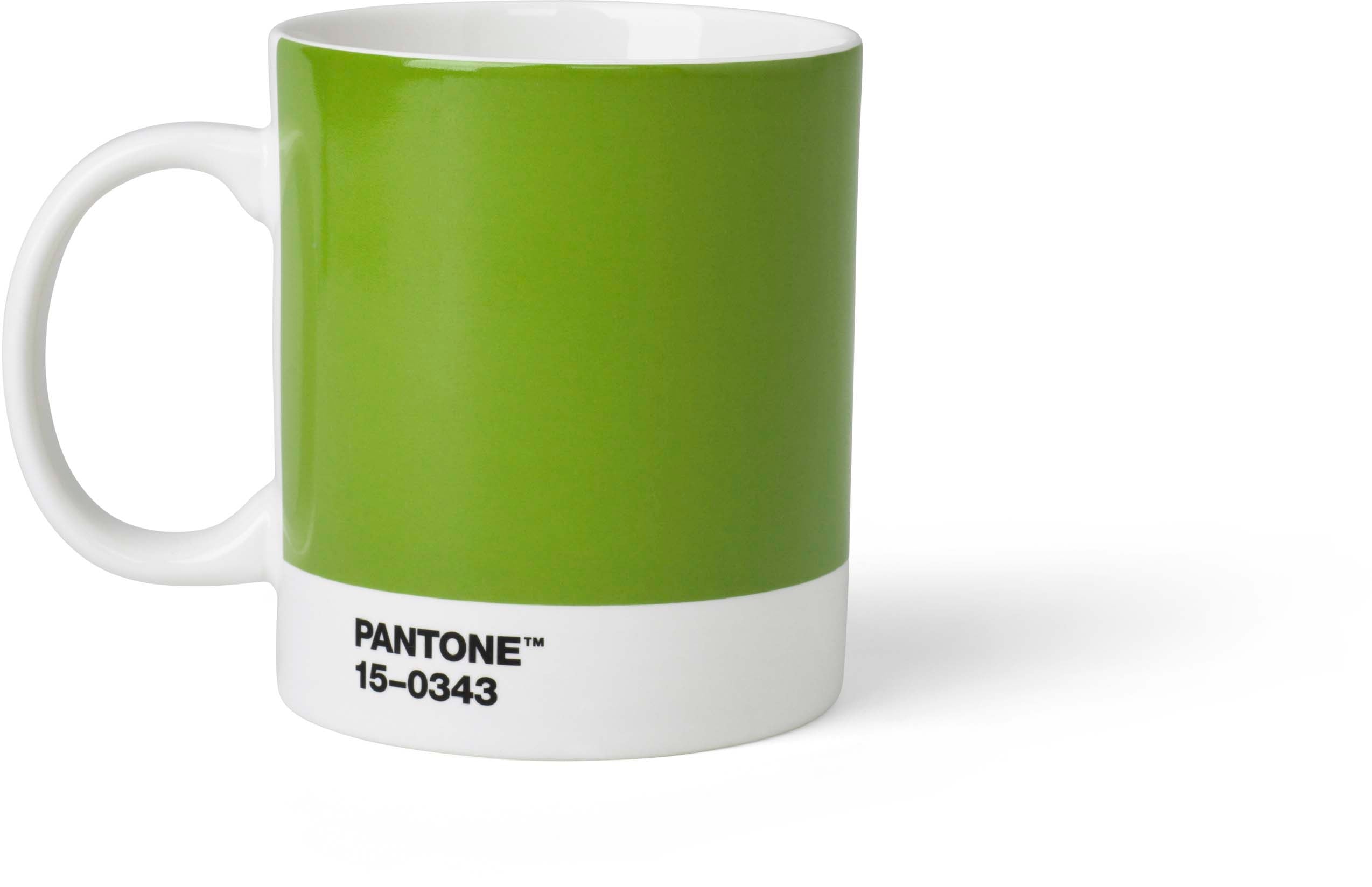 Pantone Tasse 101030343 – 375 ml, 9,0 × 12,0 × 11,5 cm, Porzellan, Grün