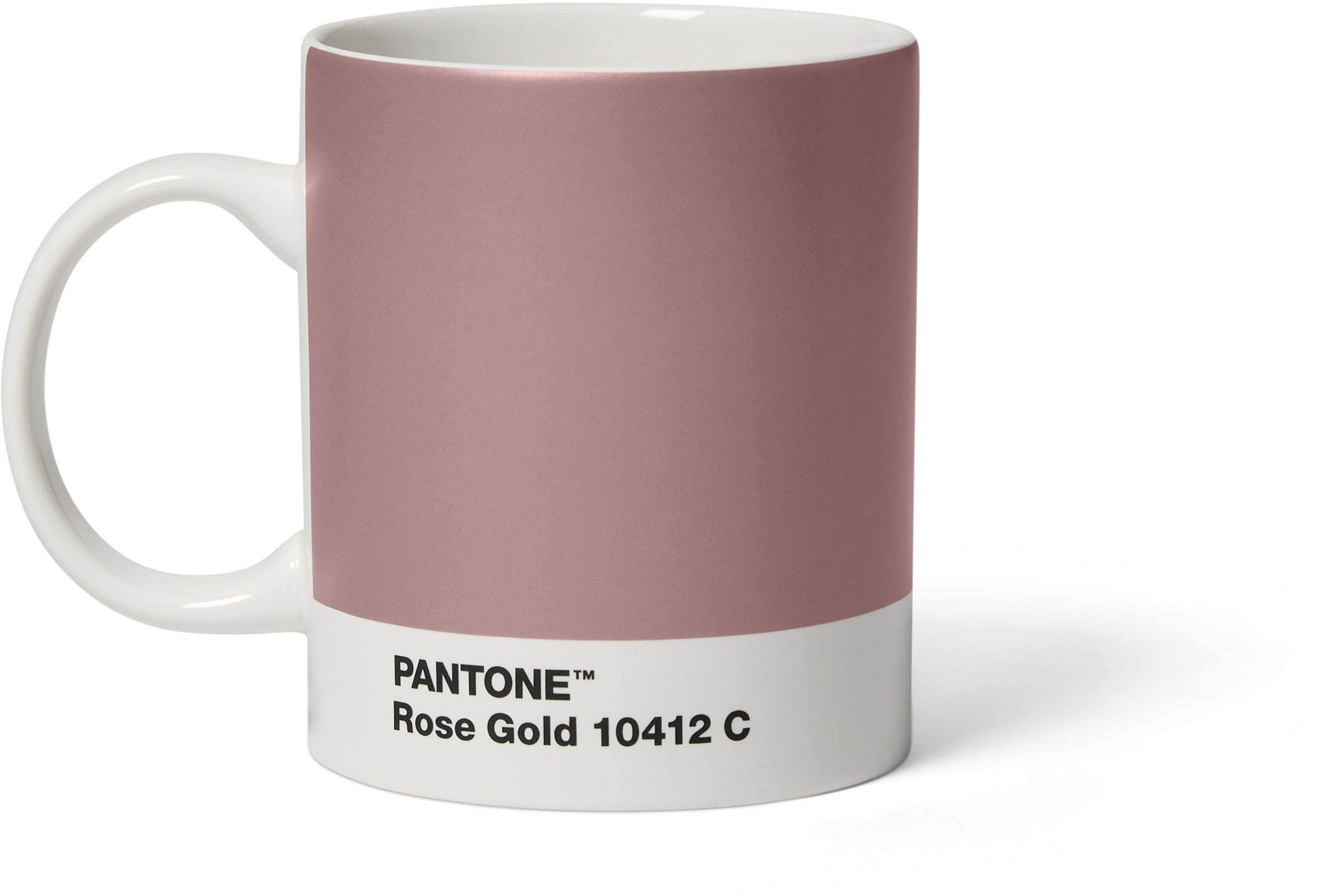 Pantone Tasse 101030412 – 375 ml, 9,0 × 12,0 × 11,5 cm, Porzellan, Roségold