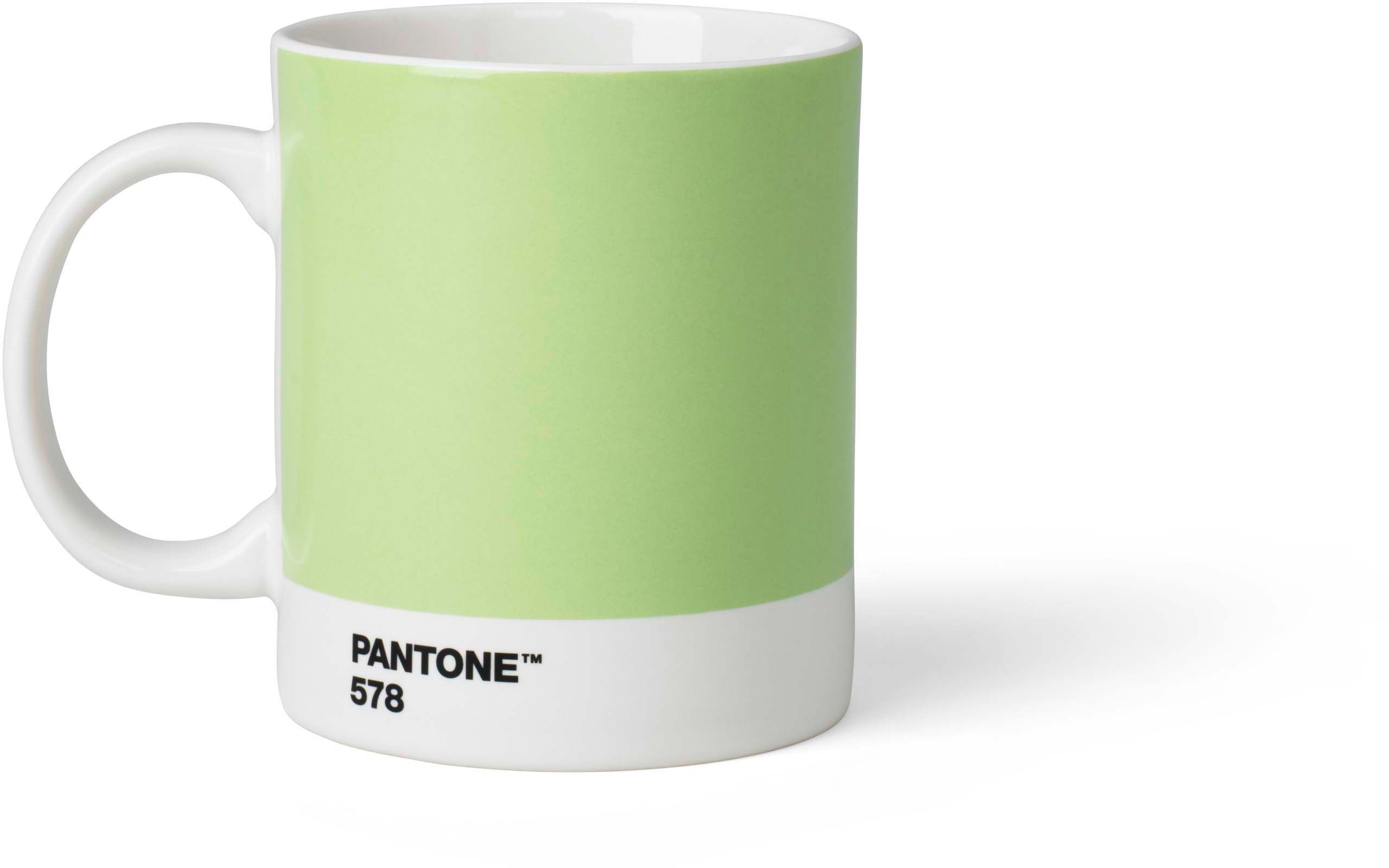 Pantone Tasse – 375 ml, 9,0 × 12,0 × 11,0 cm, Porzellan, Hellgrün