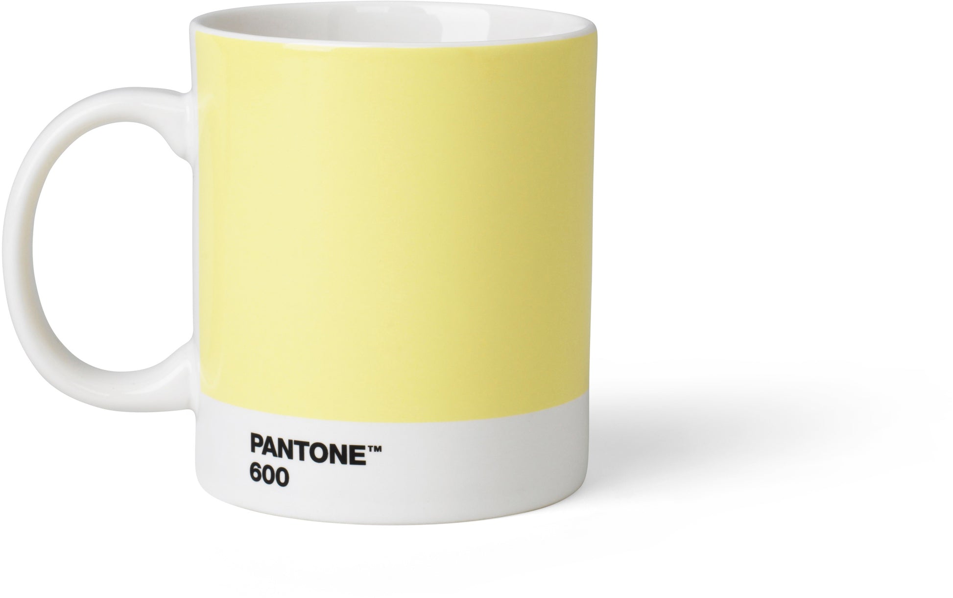 Pantone Tasse – 375 ml, 9,0 × 12,0 × 11,0 cm, Porzellan, Hellgelb