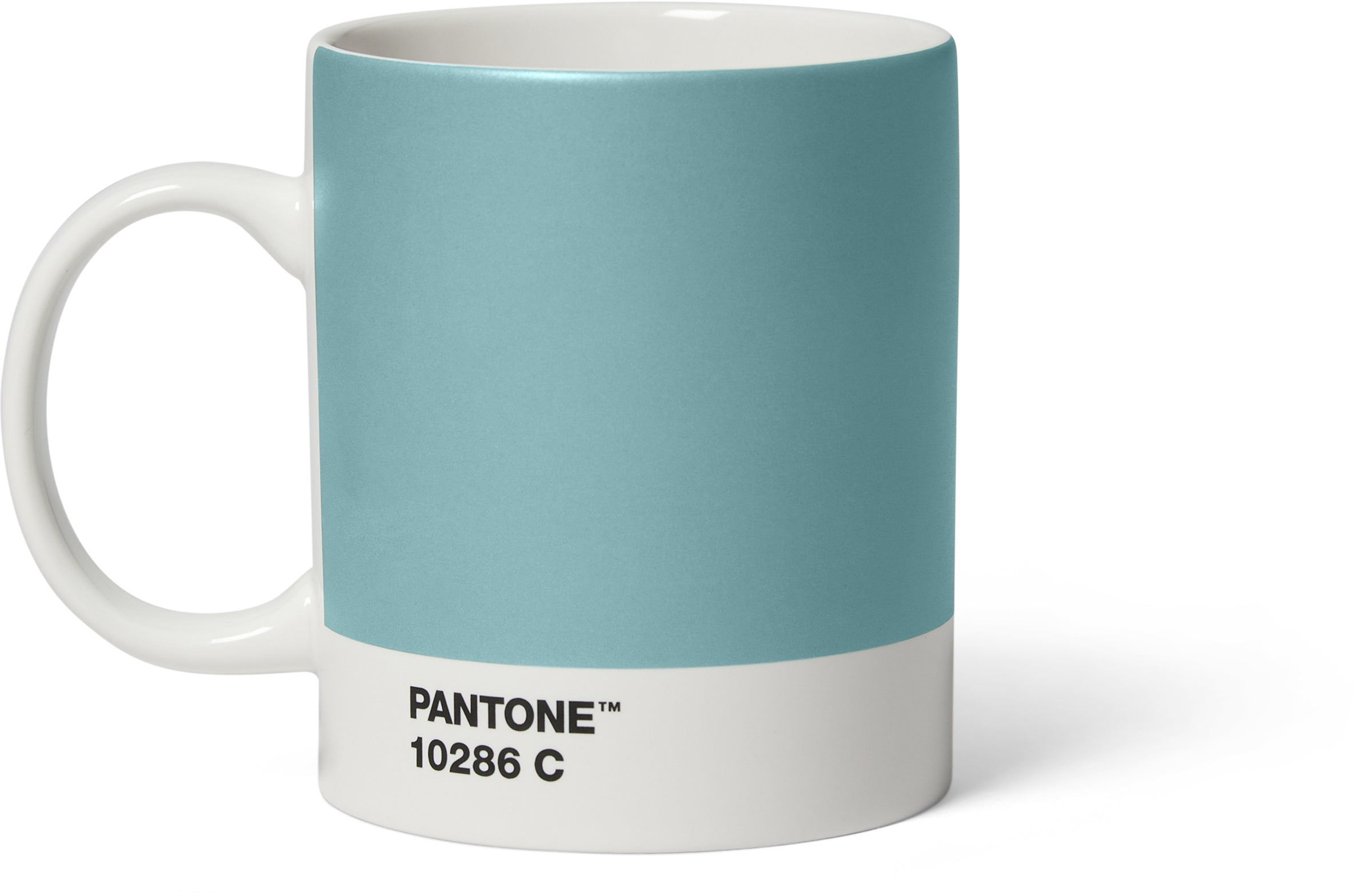 Pantone Tasse – 375 ml, 9,0 × 12,0 × 11,5 cm, Porzellan, Hellblau