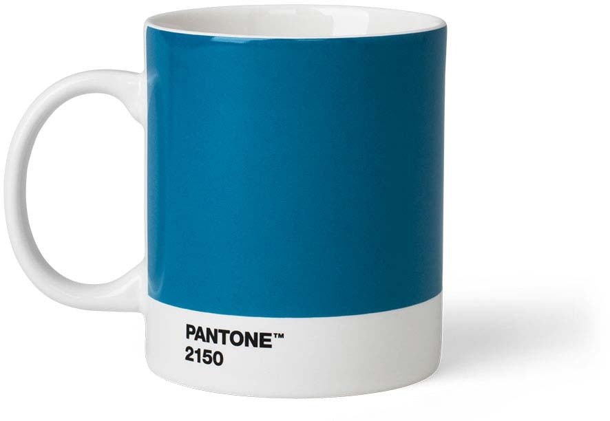 Pantone Tasse – 375 ml, 9,5 × 12,5 × 11,0 cm, Porzellan, Blau