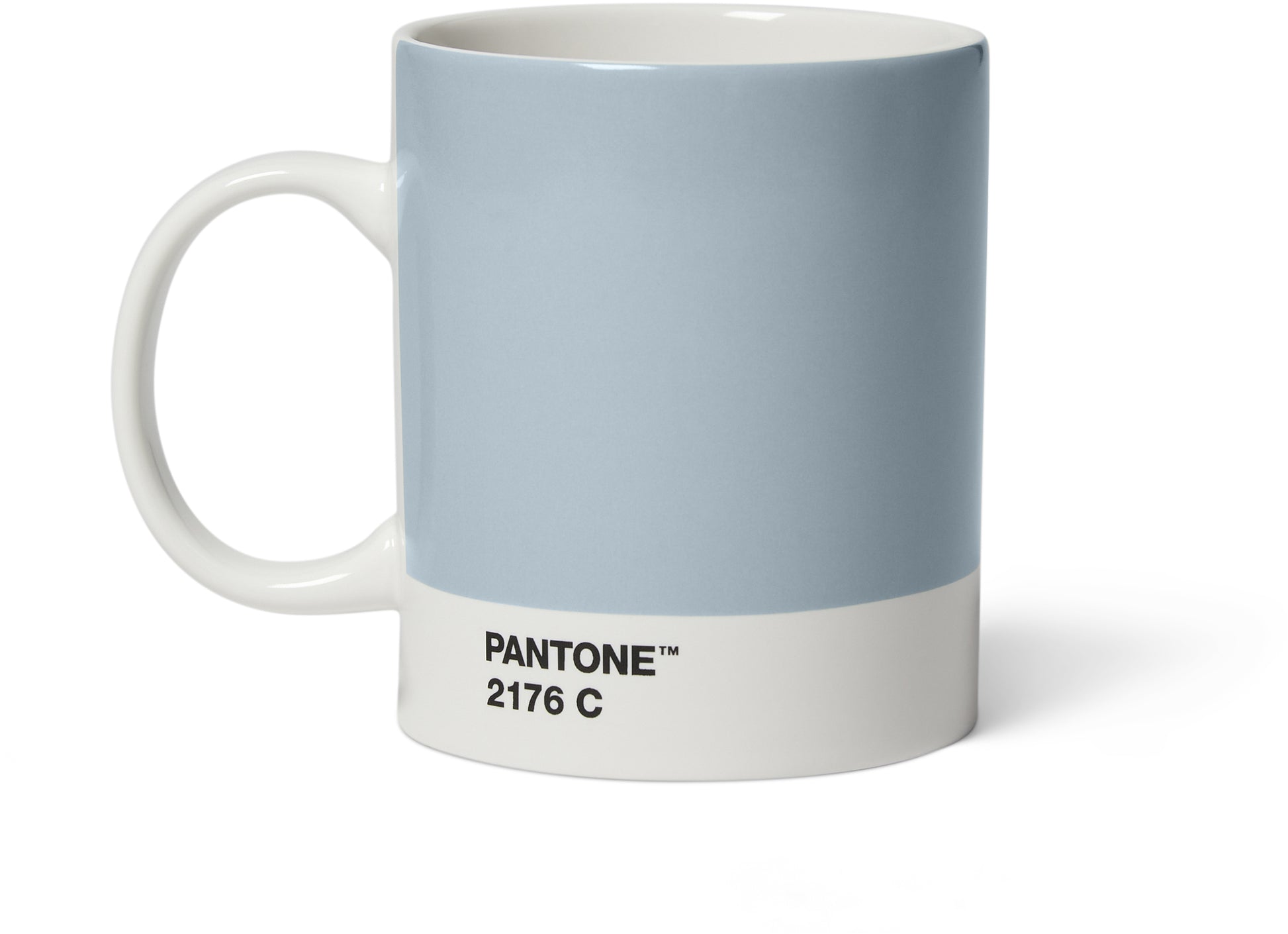 Pantone Tasse – 375 ml, Ø 9,0 cm, H 11,5 cm, Porzellan, Dusty Sky