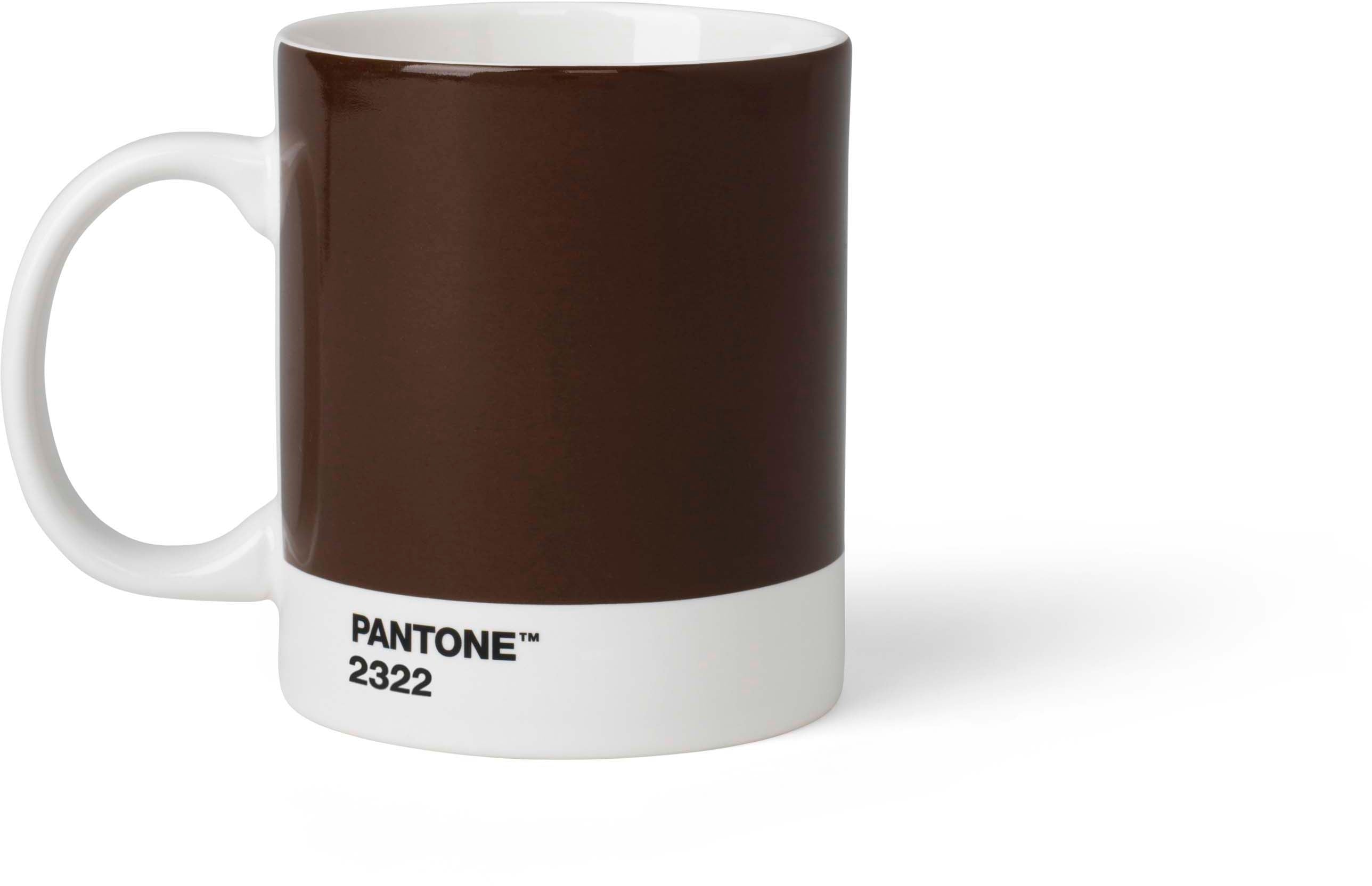 Pantone Tasse – 375 ml, 9,0 × 12,0 × 11,0 cm, Porzellan, Braun