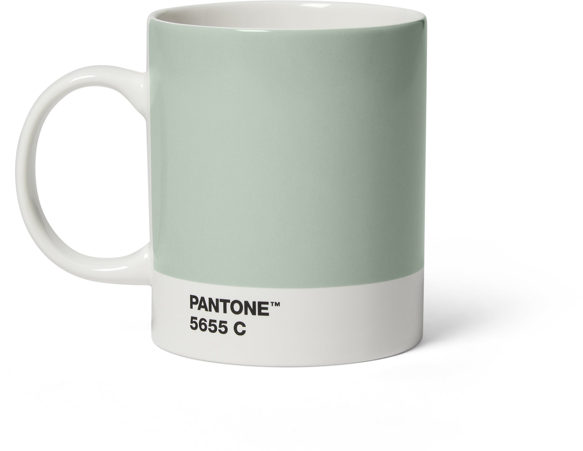 Pantone Tasse 101035655 – 375 ml, 9,0 × 12,0 × 11,5 cm, Porzellan, Salbei
