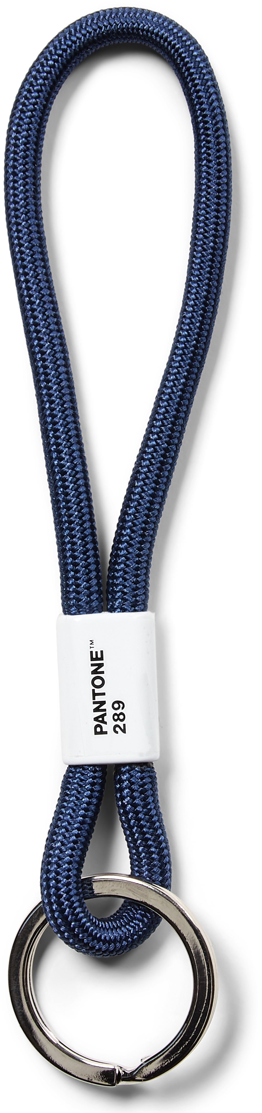 Pantone Textilband – mit Schlaufe, Nylon, Dunkelblau, Bandlänge 13,5 cm