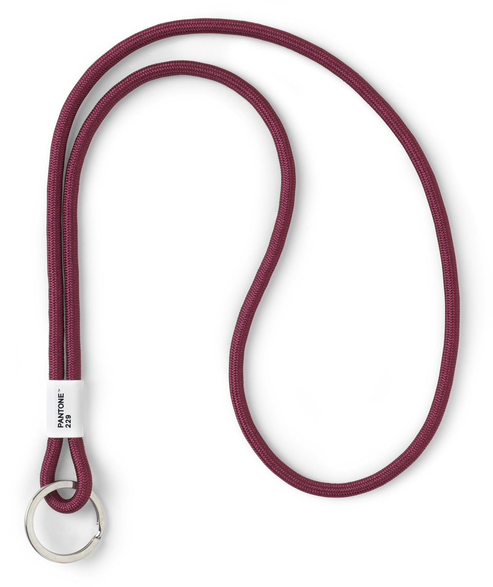 Pantone Textilband – strapazierfähig, Nylon, Aubergine, Bandlänge 41 cm