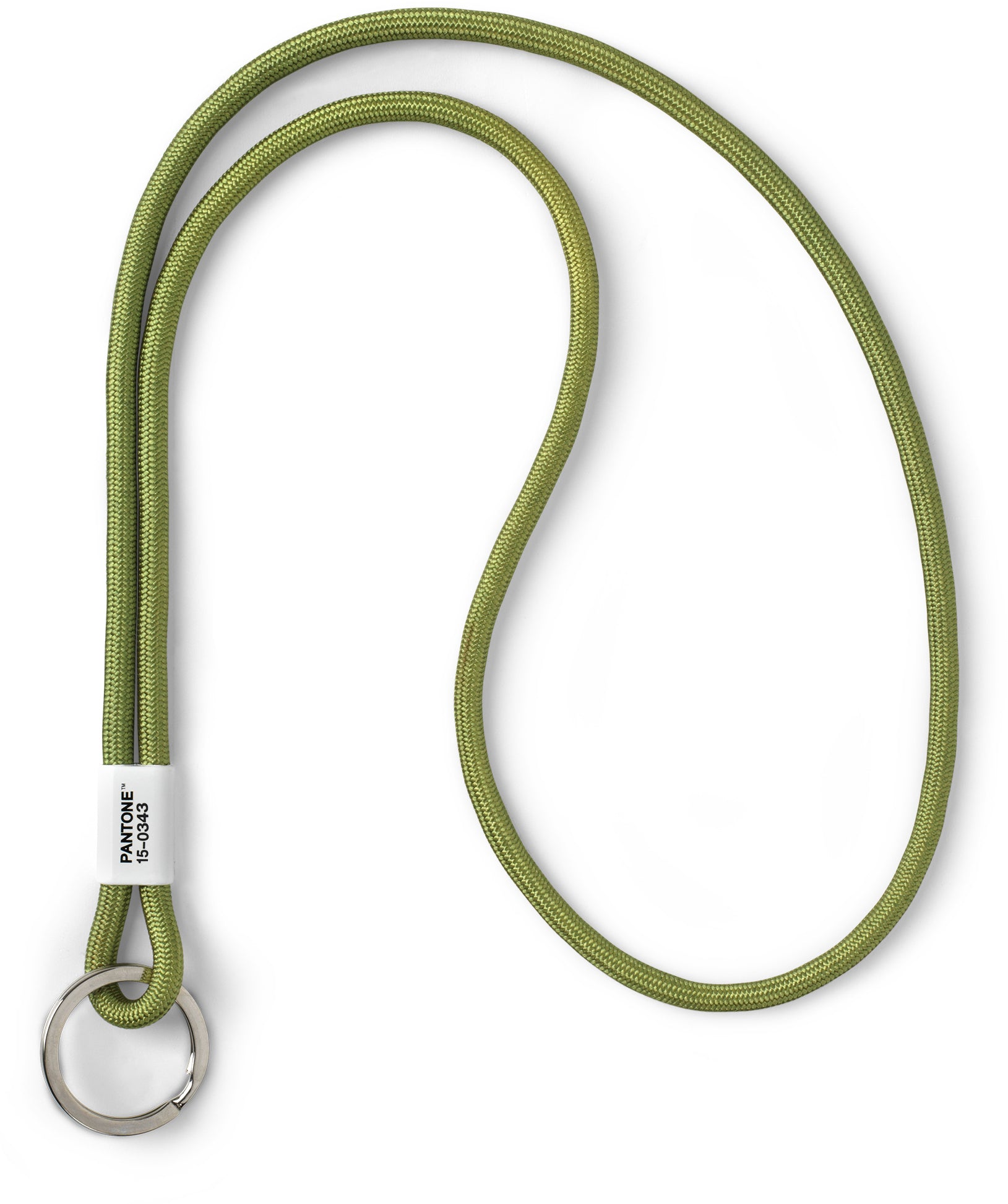 Pantone Lanyard – Nylon, Grün 0343, Bandlänge 41 cm