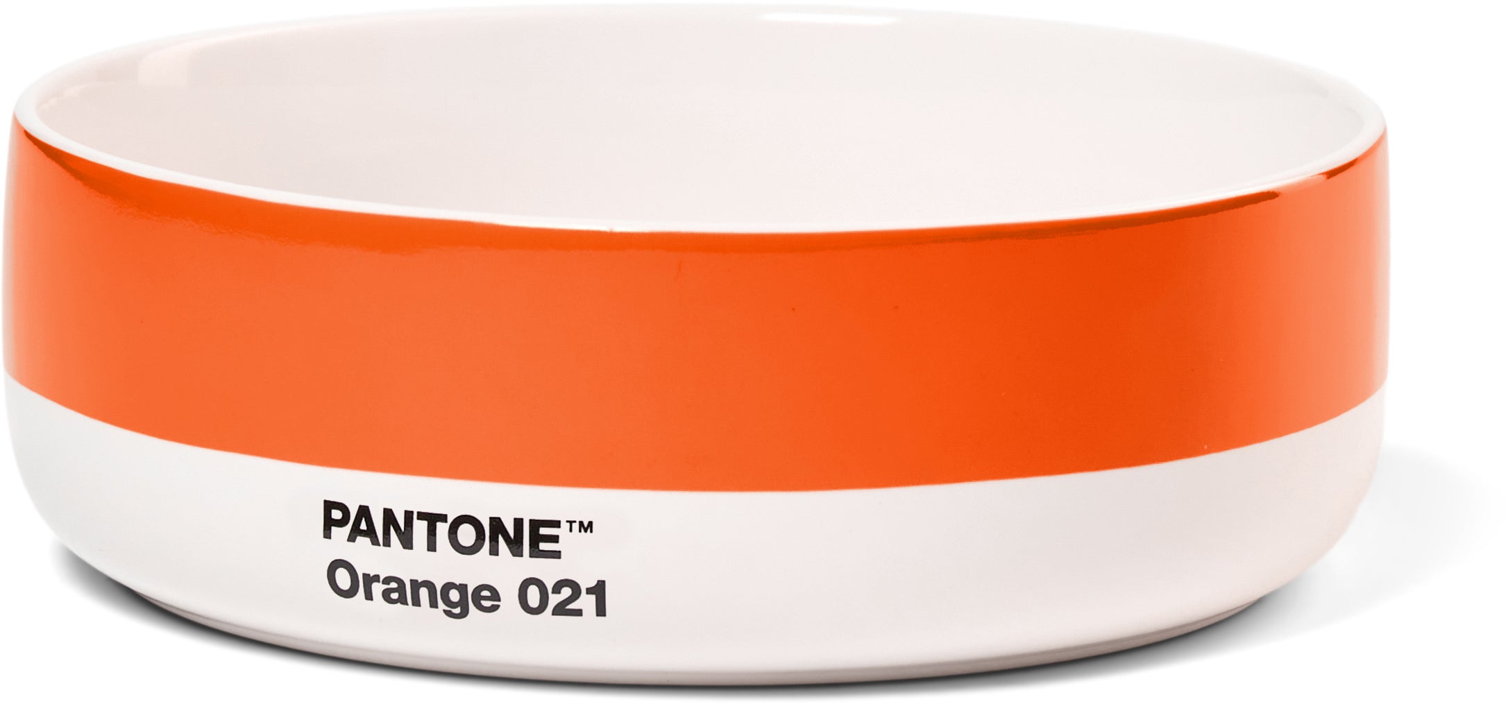 Pantone Schale 101620021 – 500 ml, 15,5 × 16,0 × 6,0 cm, Porzellan, Orange