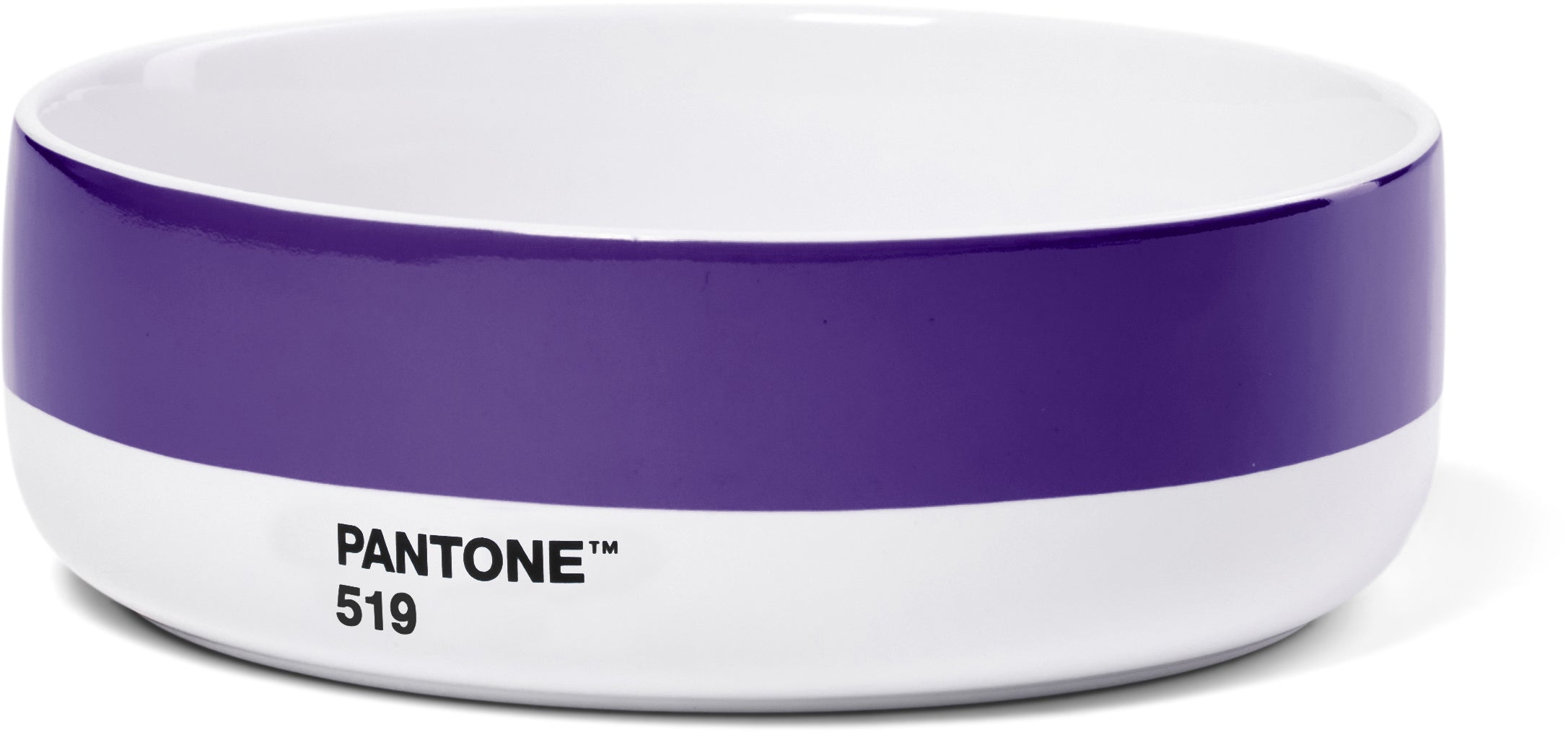 Pantone Schale 101620519 – 500 ml, Ø 16,0 cm, H 6,0 cm, Porzellan, Violett