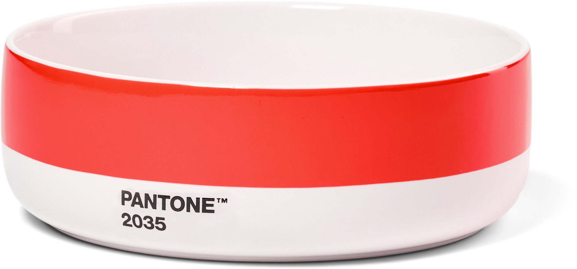Pantone Schale – 16,0 × 15,5 × 6,0 cm, Porzellan, Rot