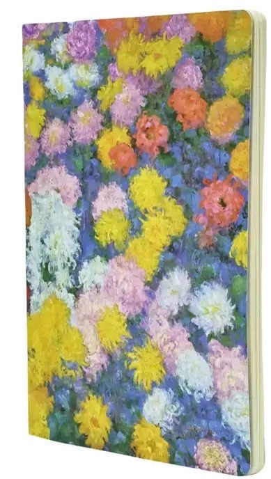 Paperblanks Monets Chrysanthemen Notizheft – A6 – punktiert – 80 Seiten, perforiert