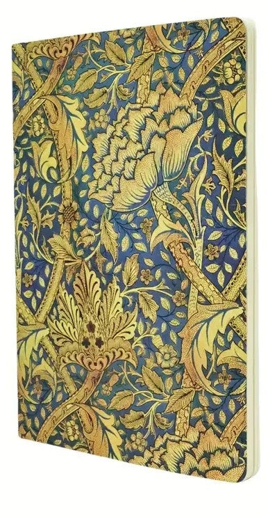 Paperblanks Morris Windstoss Notizheft – 150 × 220 mm – punktiert – 80 Seiten – perforiert