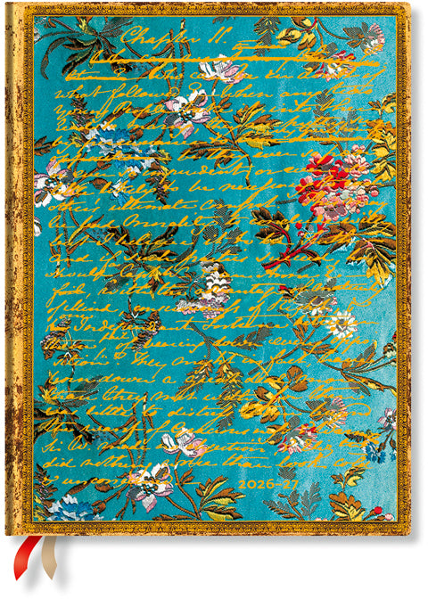 Paperblanks Ultra Vertikal – Schulagenda 2026/27, 1 Woche/2 Seiten, 18 × 23 cm, Hardcover
